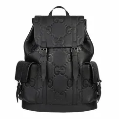 Рюкзак Gucci Jumbo с логотипом Gg черный