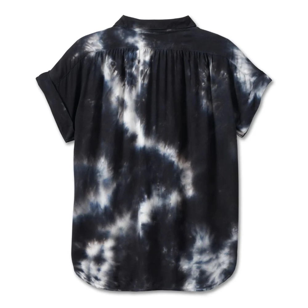 Рубашка Women's Bar & Shield Tie Dye Button Down Harley-Davidson