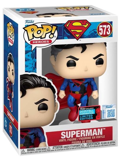 Фигурка Funko POP! Heroes DC Superman Superman NYCC25 (Exc) (573) 86227 / Фигурка Фанко ПОП! по мотивам вселенной "DC", Супермен