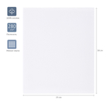 Холст на подрамнике Гамма "Студия", 25*30см, 100% хлопок, 280г/м2, мелкое зерно