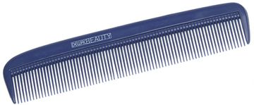 Расческа Dewal Beauty карманная, синяя 13,5см