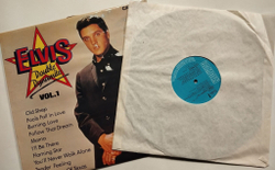 Винтажная виниловая пластинка LP Elvis Presley Double Dynamite Vol. 1 (UK 1980)