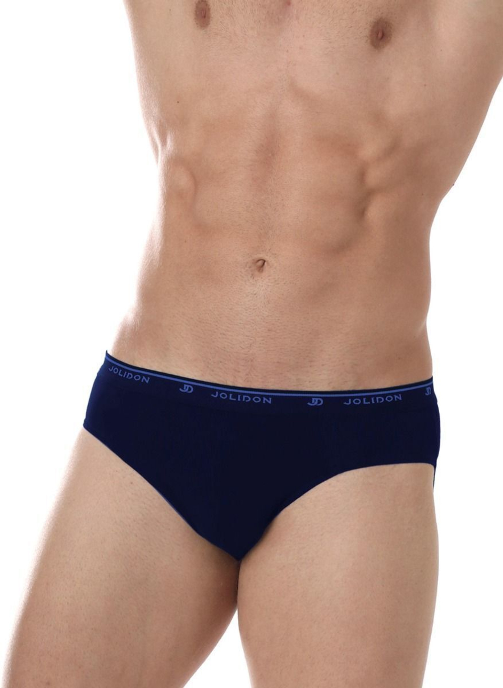 Трусы-слипы на резинке из чистого хлопка (Размер: XL) (Цвет: белый)