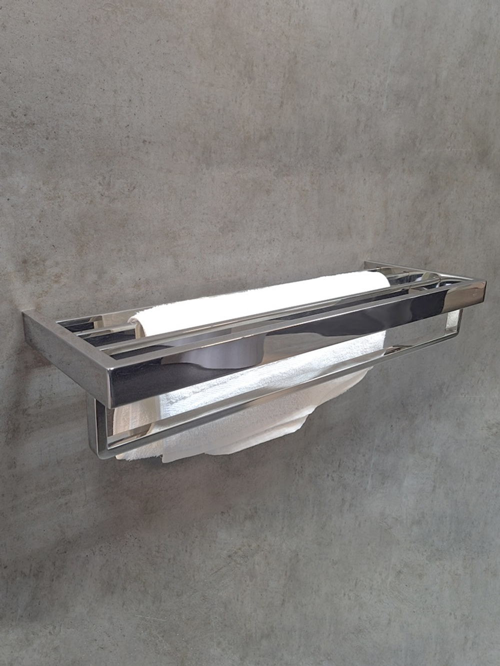 Полка с полотенцедержателем AltroBagno Aperto 081504 Cr