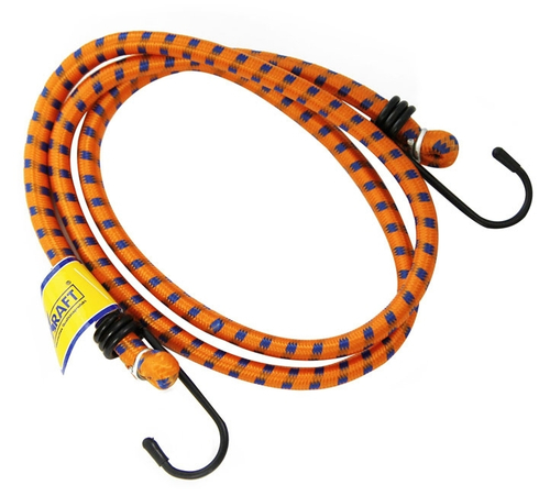 Бандаж для багажа Kraft (2х80см,d=8мм) метал. крючки