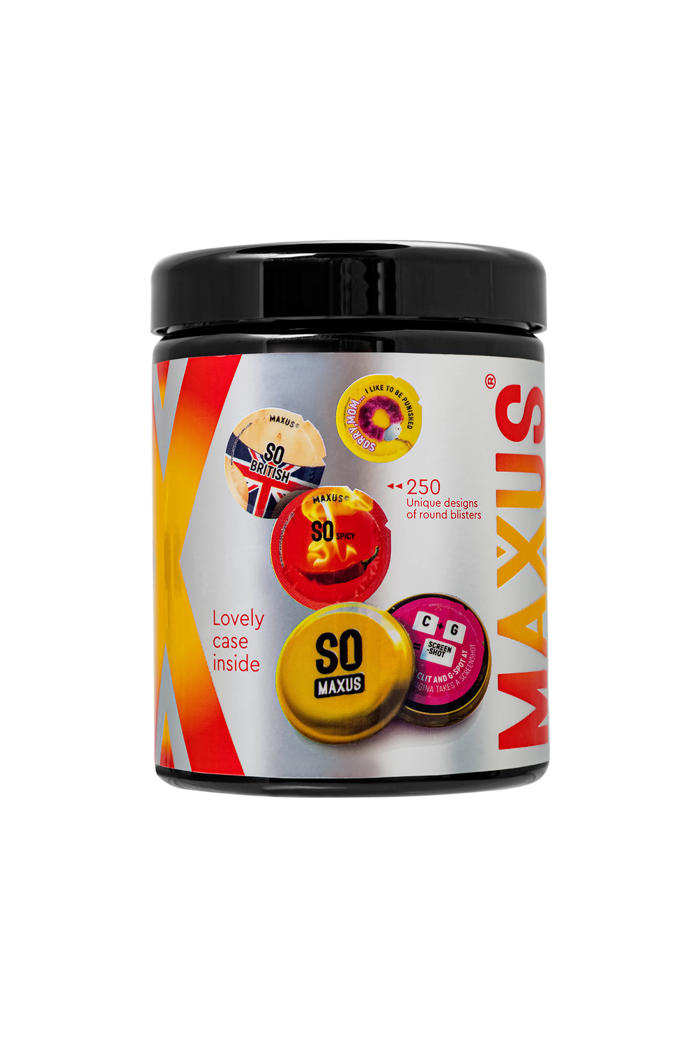 Презервативы Maxus Sensual анатомические пластиковом кейсе 15 шт