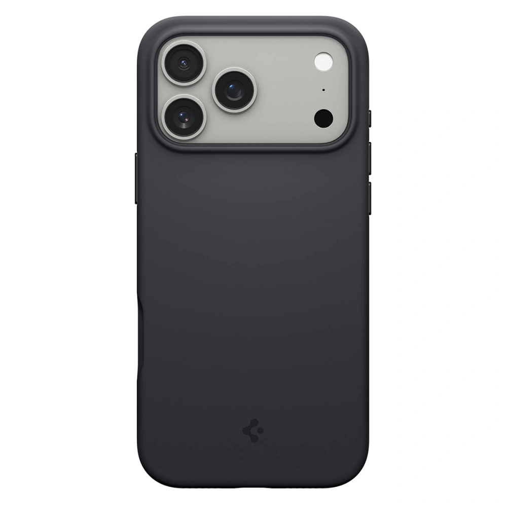 Чехол Spigen Silicone Fit Magsafe для iPhone 17 Pro черный