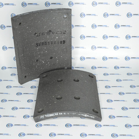 Тормозная накладка зад мал. X3000 (Qinyan) DZ9112340063