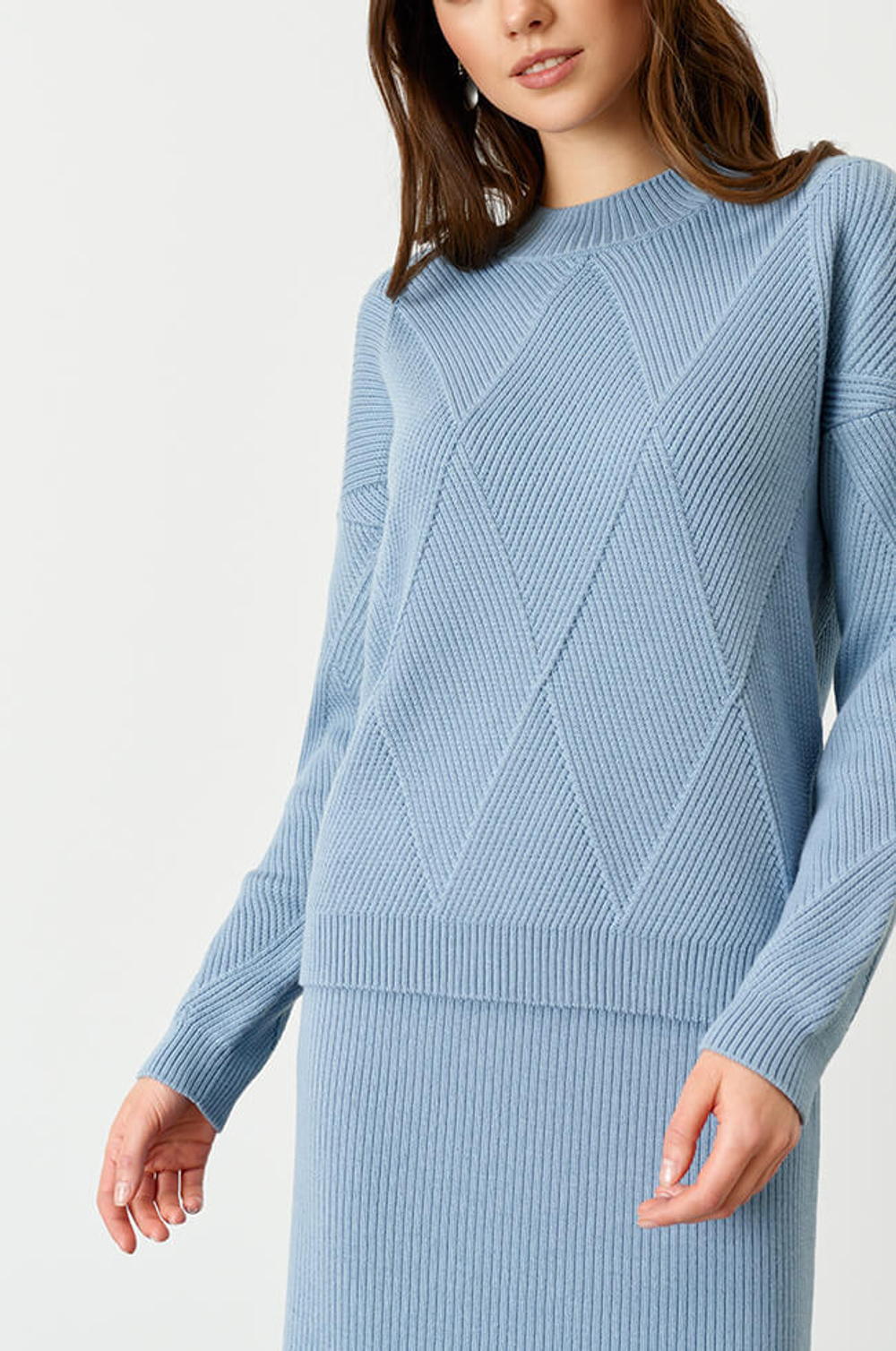 22740 Джемпер женский (голубой)