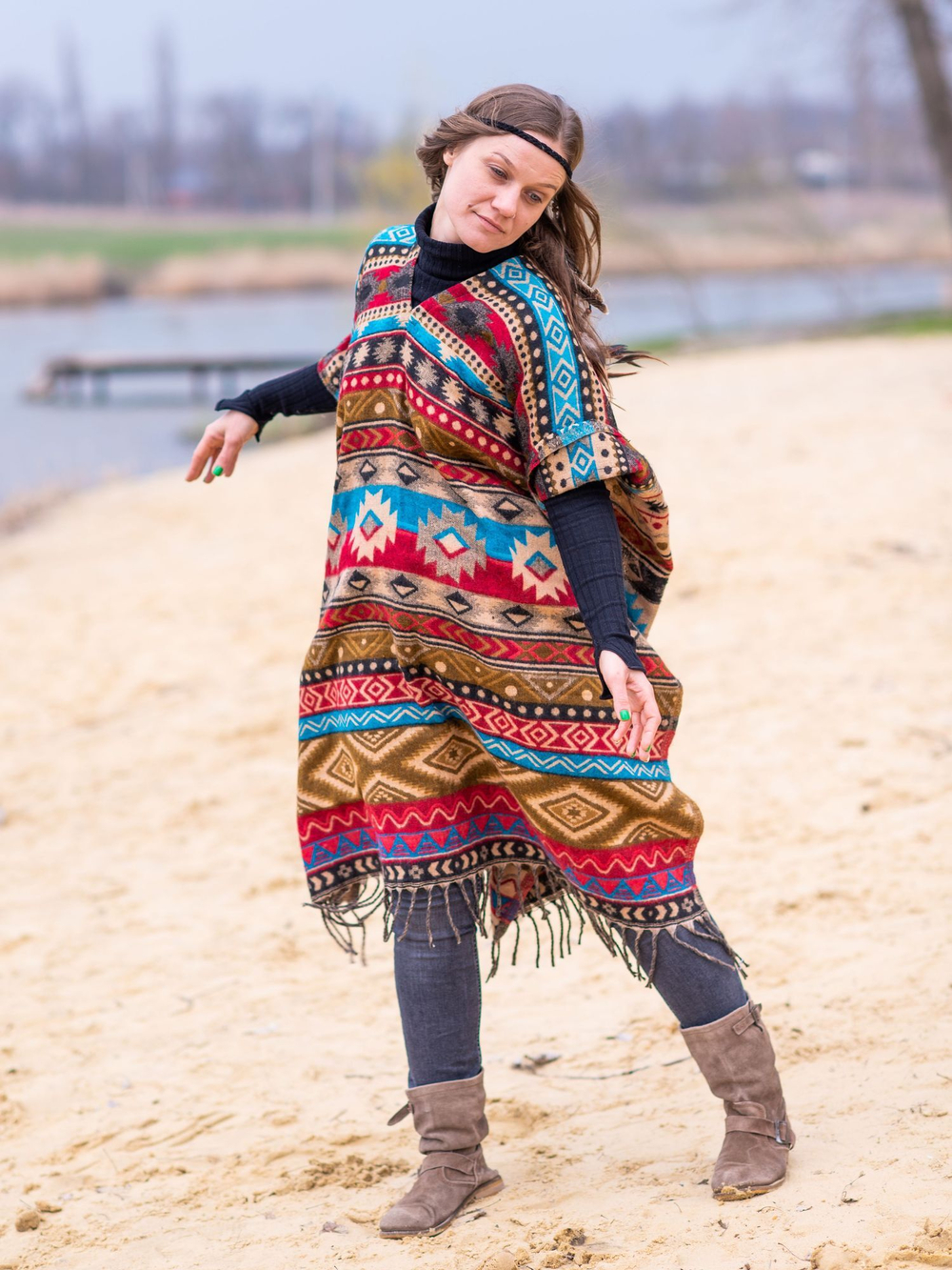 Пончо-плед ORIGINAL