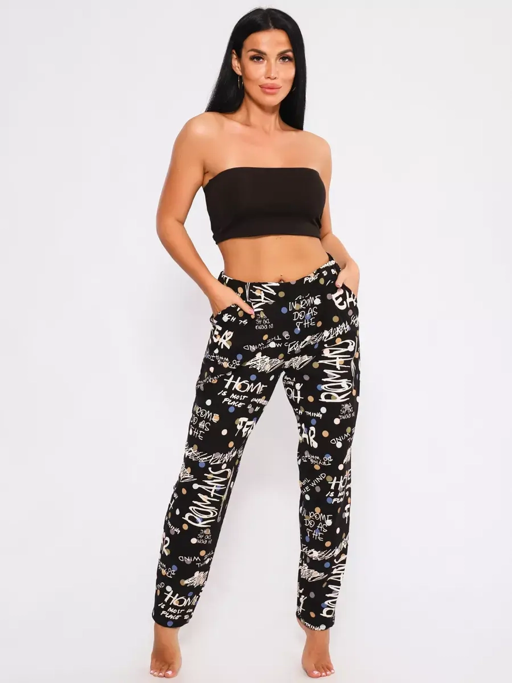 Брюки женские большие размеры