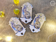 Бобинка "Зайчик под омелой"