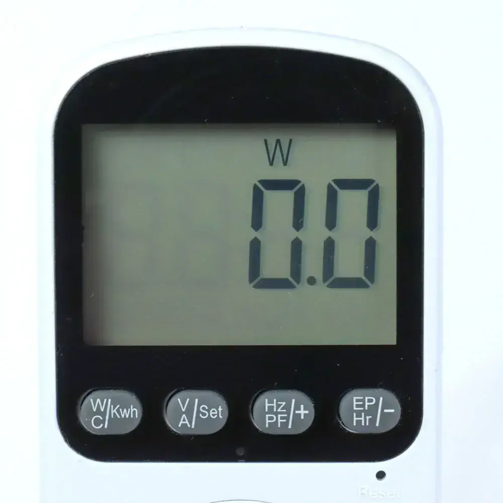 Ваттметр в розетку цифровой Bitok PM11, счетчик контроль потребления электроэнергии