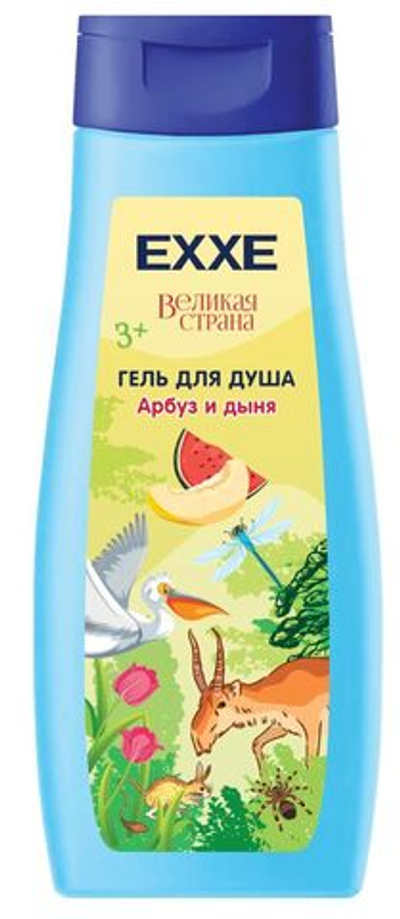 EXXE Великая страна детский гель Арбуз и Дыня 400 мл.