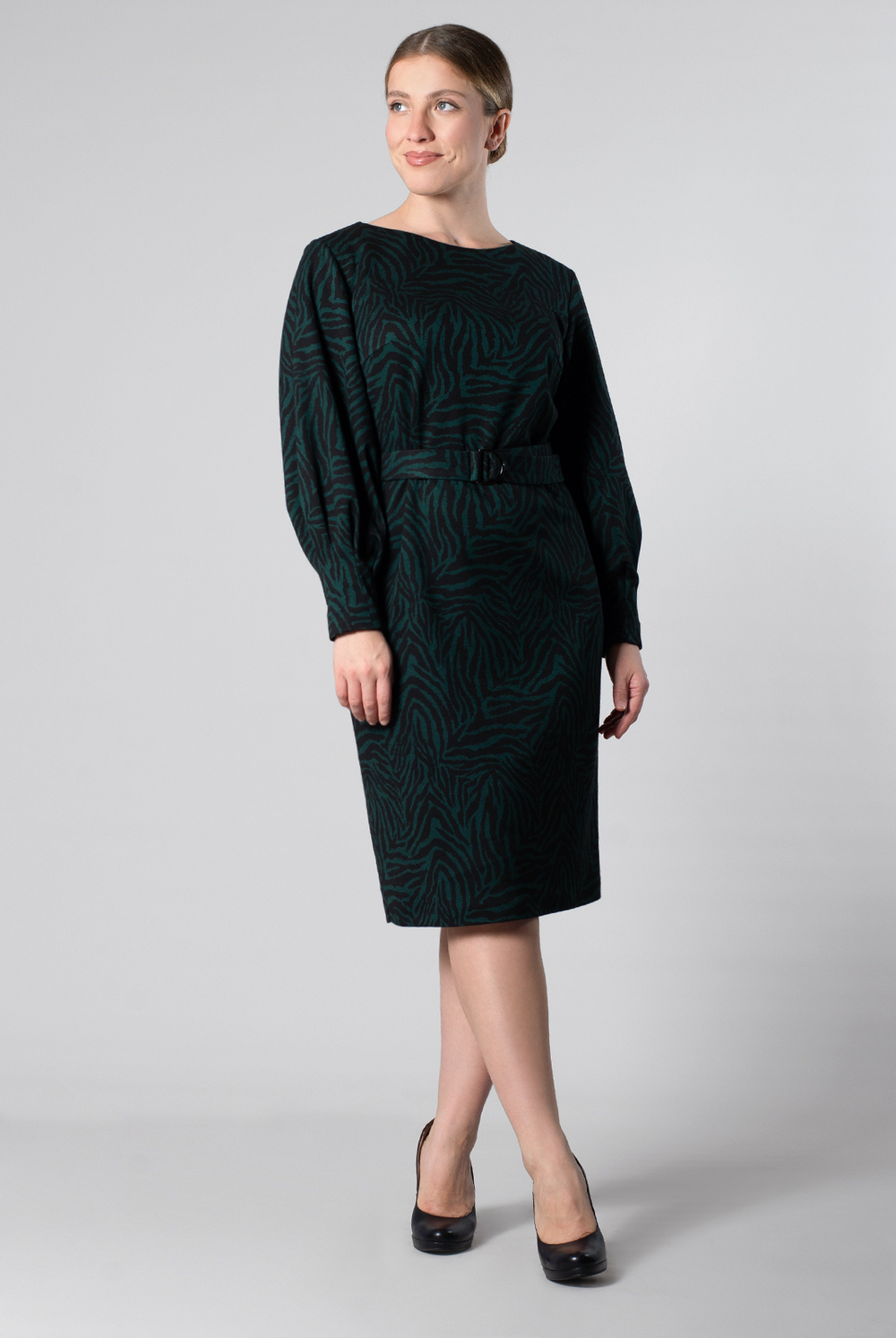 Платье женское 2445оп, Зебра #159Зеб052445оп