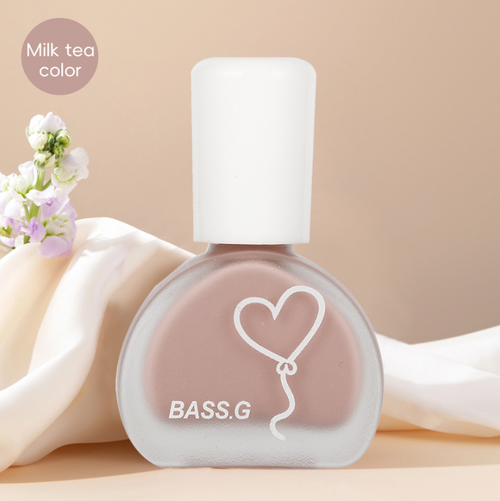 Лак для ногтей матовый "Bass.G", бежевый