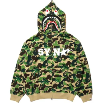 A Bathing Ape Bathing Ape X Spotify X Syna By Central Cee Fw25 Свитшот