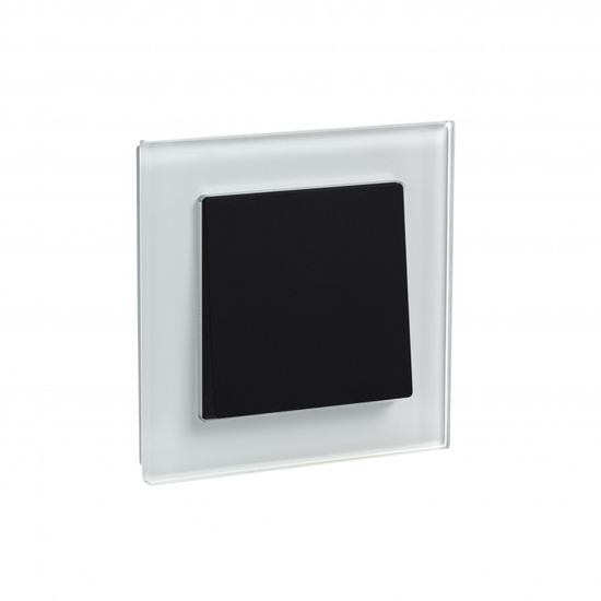 Рамка 1-м AtlasDesign Nature матов. стекло бел. SE ATN330101