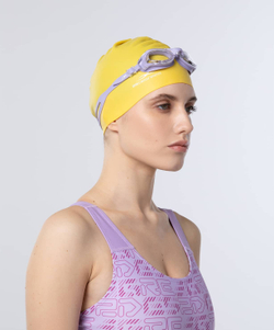 Шапочка для плавания Nuance Yellow, силикон