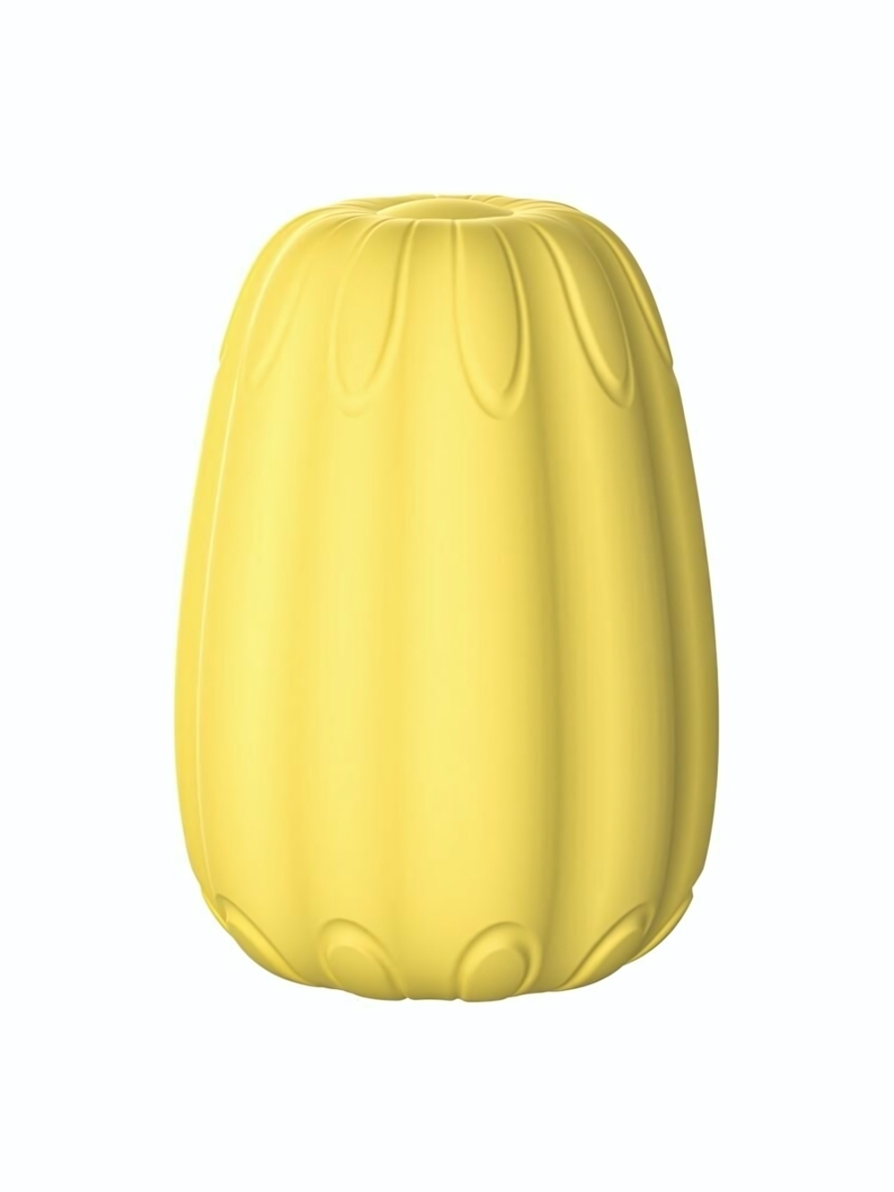 Желтый мастурбатор-яйцо Bisedze (Цвет: желтый)