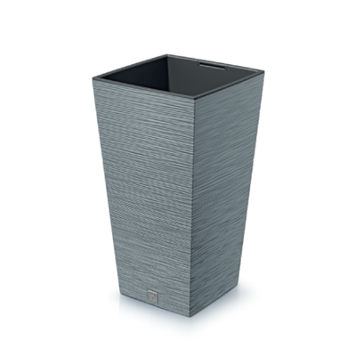DFSH240-422U Кашпо высокое FURU SQUARE 24*24 h45см beton с вклад