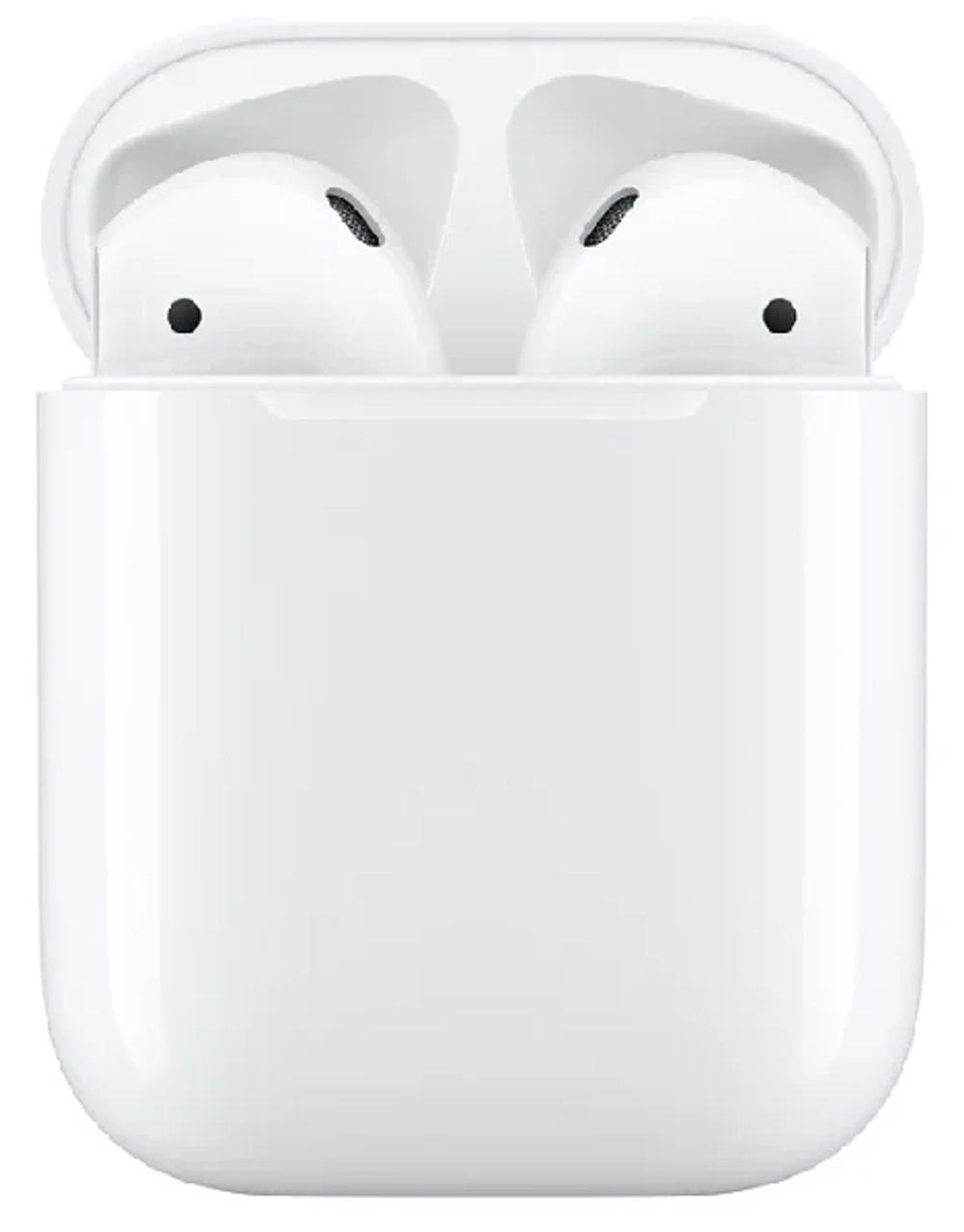Беспроводные наушники Apple AirPods 2 с зарядным футляром, Lightning, белый