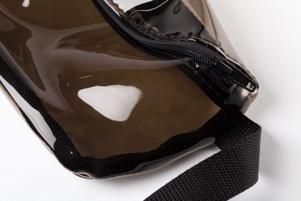 Сумка Поясная ПВХ Черная