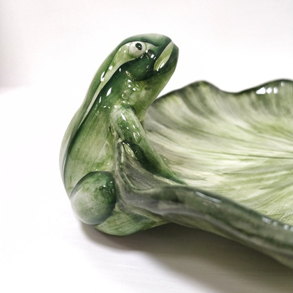 Декоративная чаша Лягушки 42 см