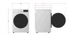 Стиральная машина узкая LG F10B8MD