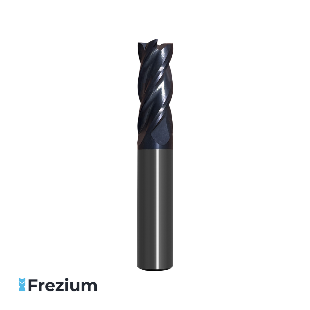 Концевая фреза твердосплавная по металлу 6x6x15x50 Z4; 4AF-D06-15-50 Концевая фреза твердосплавная по металлу 6x6x15x50 Z4; 4AF-D06-15-50