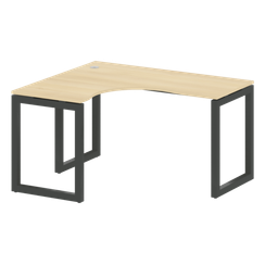 Метал Систем Куатро Стол криволинейный левый на О-образном м/к 50БО.СА-3 (L)