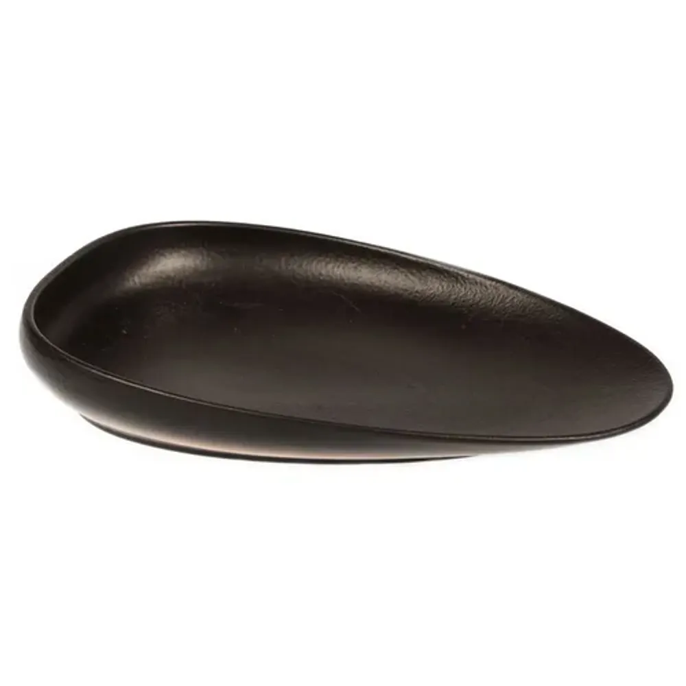 Блюдо овальное 26,5*20 см h4,5 см Smooth Black Raw Stellar P.L. Proff Cuisine [3]