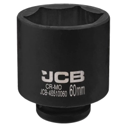 Головка ударная глубокая 60мм (6гр.), 3/4'' JCB JCB-46510060