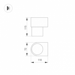 Бра Arlight 033685