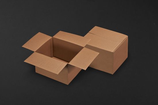 Гофрокороб 40х40х40 см Т−23B бурый