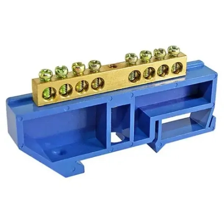 Шина N-PE 8 на DIN-рейку