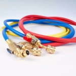 Заправочные шланги с вентилем DSZH CT-372-RYB-HV 1.8м, 1/4" SAE, до 55 Bar