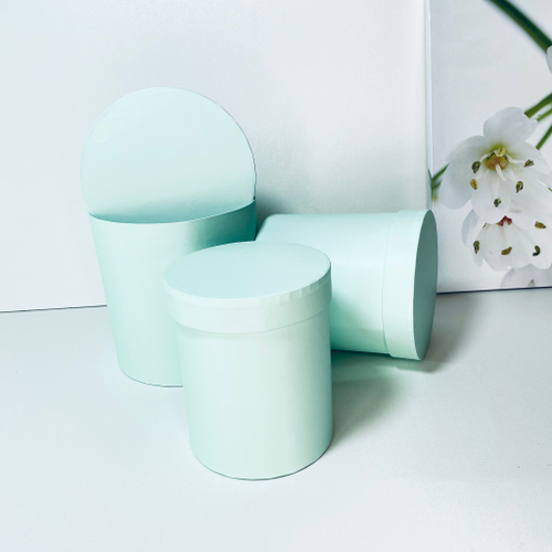 Коробки Тубус   Набор 3 шт. Мятные