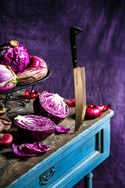 Нож кухонный для нарезки 21см Samura Sultan