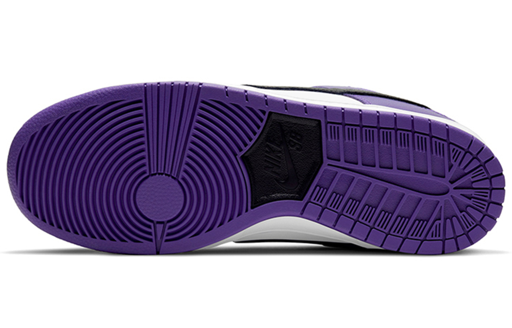 Nike Dunk SB Pro "Court Purple" wear-resistant non-slip low-top sneakers for men and women with the same black and purple