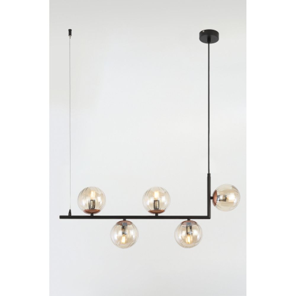 Люстра Rivoli Ulrike 3171-205 5 * Е14 40 Вт модерн