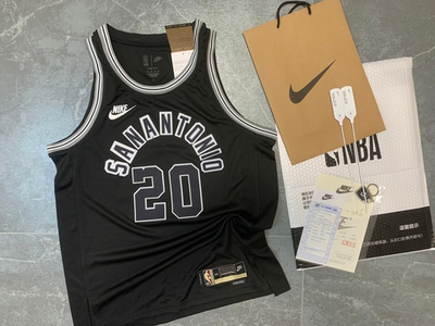 Баскетбольная джерси Ману Джинобили «Сан-Антонио Сперс»