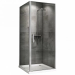 Душевой уголок ABBER Sonnenstrand AG04070-S85 70x85 стекло прозрачное/профиль хром