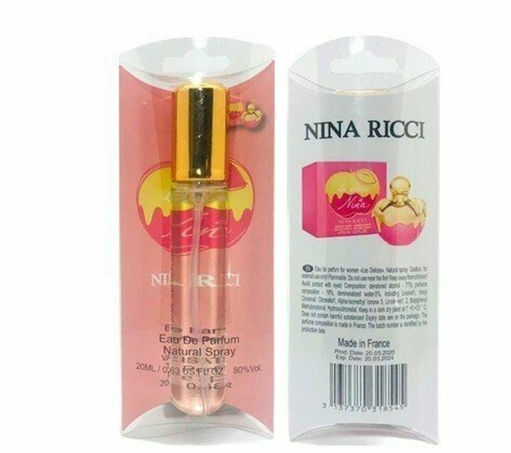 Nina Ricci Nina Les Delices edp for woman 20 ml.