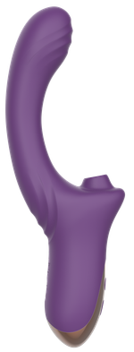 Вагинально-клиторальный вибратор Secwell SW3044-purple