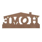 Ключница открытого типа HOME на 4 крючка, 29,5x12,5 см, МДФ