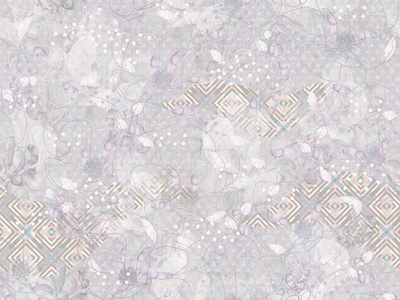 Дизайнерские обои Wall Street Pattern Flower