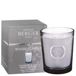 Maison Berger Paris - Ароматическая свеча Astral White Cashmere 180г / артикул   6959  / GTIN 3127290069597