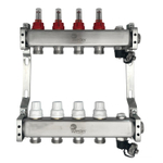 Коллектор с расходамерами 1"-3/4" - 4 вых. Wester MUFS