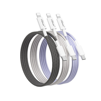 Кабель Mietubl MTB-DCTLPD05 Type-C-Lightning PD27W 4A 1м Braided Purple